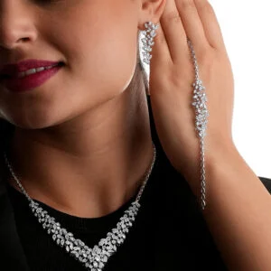 سرویس بر پایه جواهر سه بعدی زنجیر سنگین