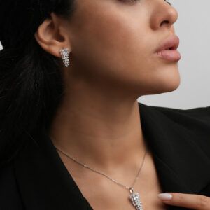 نیم ست بر پایه جواهر سه بعدی