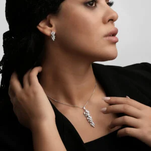 نیم ست بر پایه جواهر سه بعدی