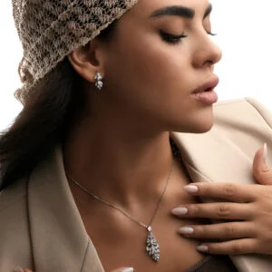 نیم ست بر پایه جواهر سه بعدی