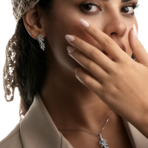 نیم ست بر پایه جواهر سه بعدی