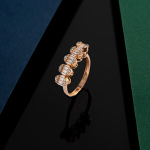 انگشتر بر پایه جواهر امرالدکات