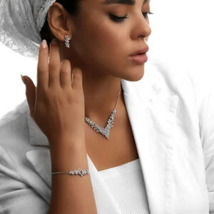 سرویس بر پایه جواهر سه بعدی  زنجیر سنگین