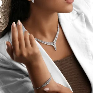 سرویس بر پایه جواهر سه بعدی  زنجیر سنگین